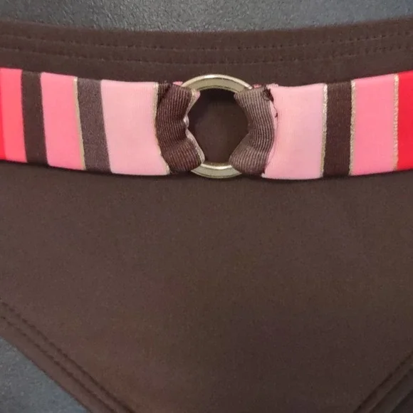 Marks & Spencer Belted Hipster Bikini Bottom Small - Picture 2 of 10
